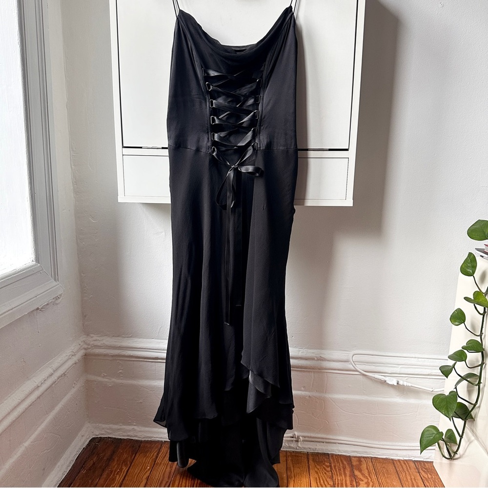 Vintage gothic corset dress